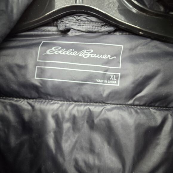 Eddie Bauer CirrusLite Down Puffer Jacket Women XL Black Warm Winter Ski Outdoor - Picture 6 of 14